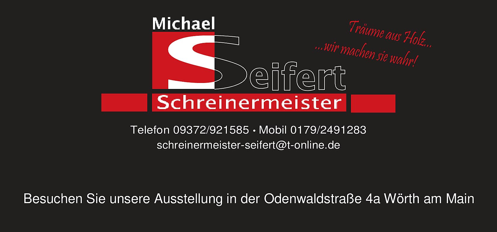 Schreinermeister Michael Seifert